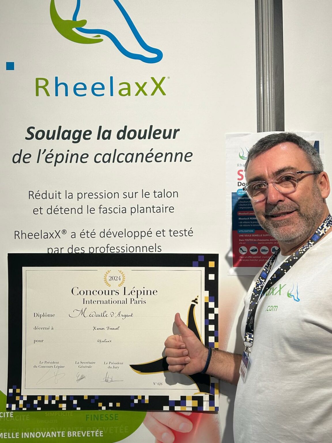 La Semelle RheelaxX : Médaillée d’Argent au Concours Lépine 2024