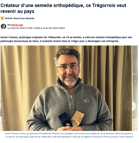 LE TELEGRAMME PARLE DE RheelaxX