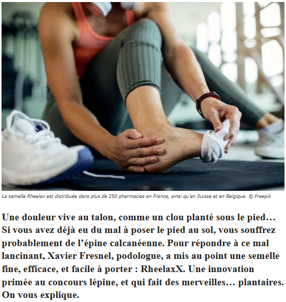 Épine calcanéenne : et si une simple semelle pouvait vraiment soulager ce mal au talon ?
