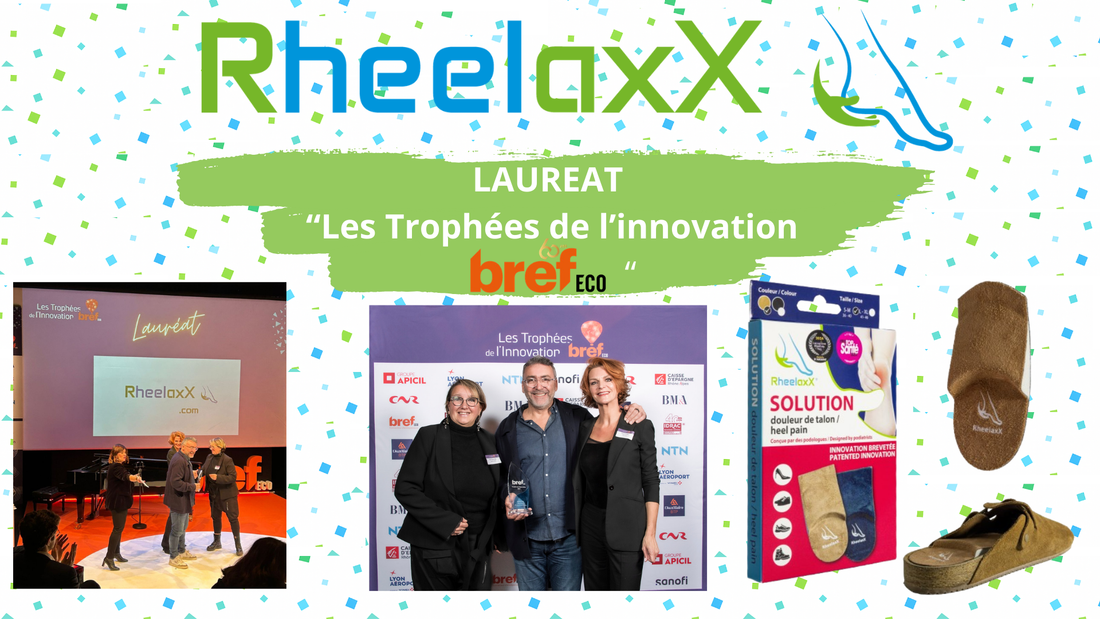 Interview RheelaxX sur La Bo de l'Inno, la semelle qui soulage les douleurs au talon